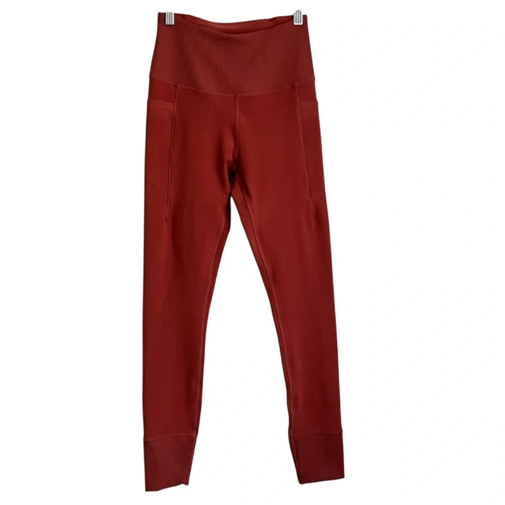 MPG High-Waisted Rust Colored XS 7/8 Length
Leggings Side Pockets NWT - Picture 1 of 7